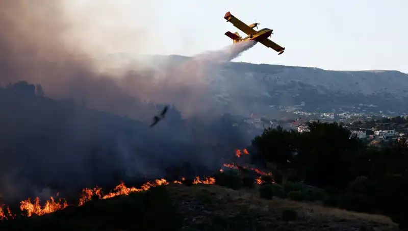 Sakız Adası'ndaki Orman Yangını Kontrol Altına Alındı: Son Durum