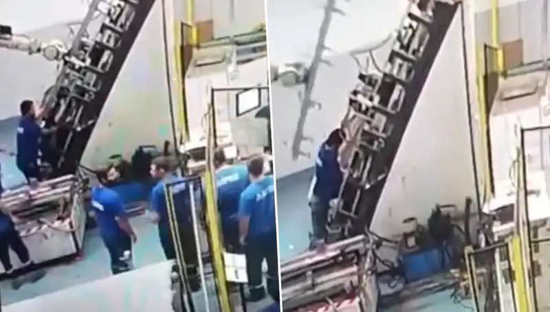 Fabrikada Kan Donduran Kaza: Makine Sırtına Saplandı