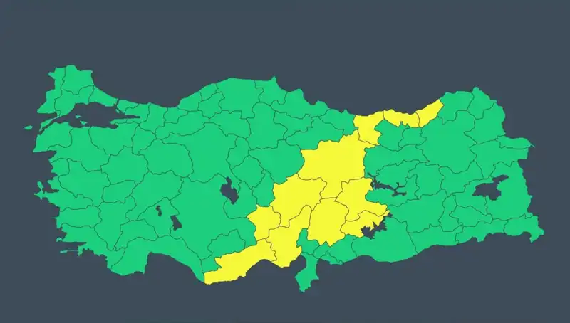 11 İlde Sağanak ve Fırtına Uyarısı: Hava Durumu Alarm Veriyor