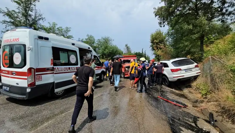 Sakarya'da Korkutan Kaza: Çocukların da Olduğu 5 Yaralı
