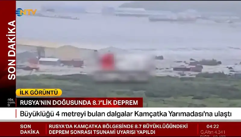 Kamçatka Kıyılarında İlk Tsunami Dalgaları: Riskler ve Etkiler