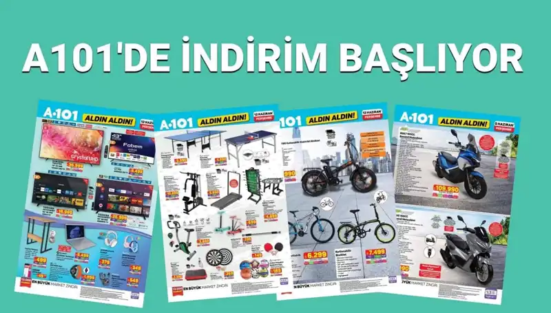 A101 Market 12 Haziran 2025 Aktüel Kataloğu: Spor, Oyun ve Teknoloji Ürünleri Size Bekliyor!